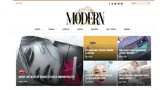 Desktop Screenshot of modernchicmag.com